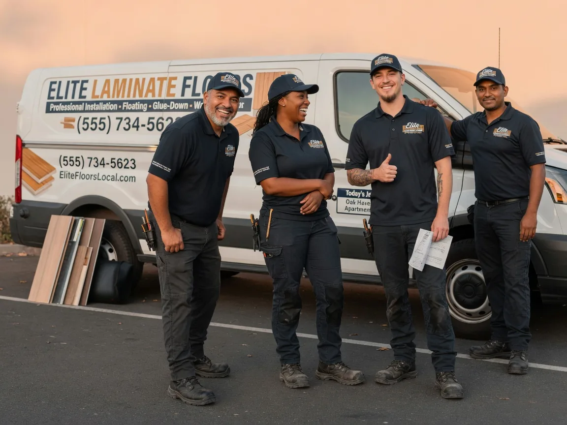 Laminate flooring installation company in Dewey, IL